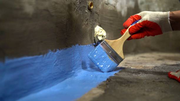 Professional waterproofing crew in Washington, Washington, IN