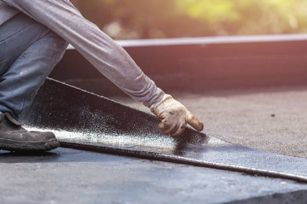 Waterproofing specialist at work in Washington, Washington, IN